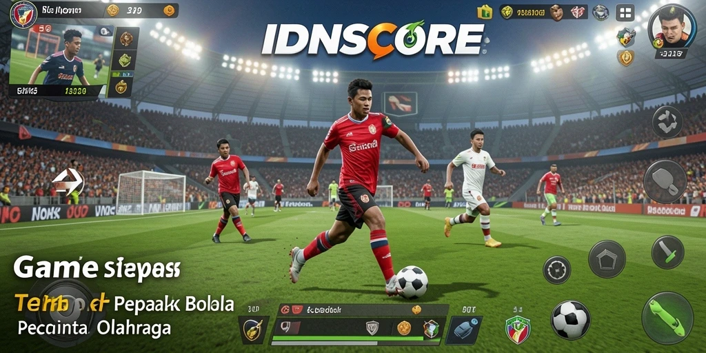 Tampilan gameplay sepenuhnya realistis dalam IDNSCORE.