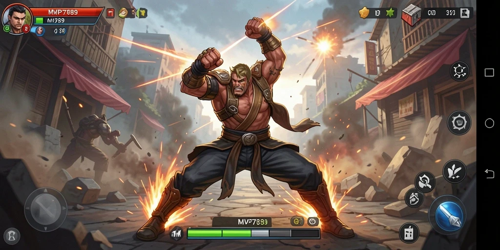 Gameplay seru dalam pertarungan aksi di MVP789.