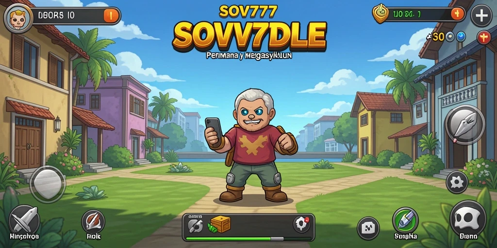 Tampilan gameplay SOV777 yang menarik dan penuh warna.