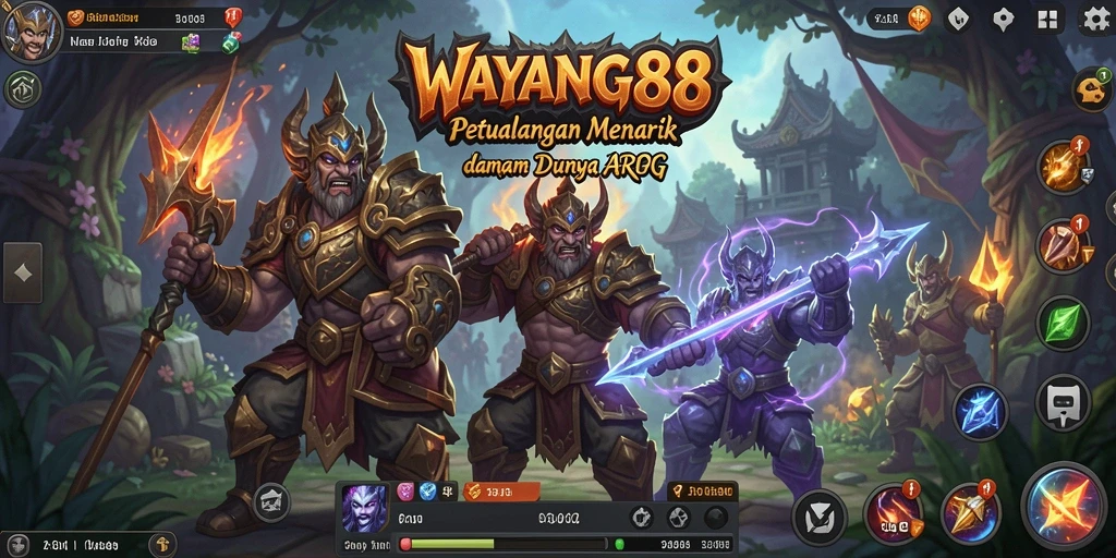 Gameplay ARPG intens dan seru di WAYANG88.